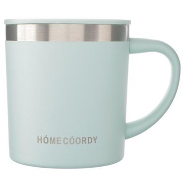 おうちでイオン イオンネットスーパー Home Coordy 取っ手付きタンブラー ペールブルー 300ml
