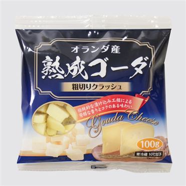 おうちでイオン イオンネットスーパー Jcc オランダ産 熟成ゴーダ 粗切りクラッシュ 100g
