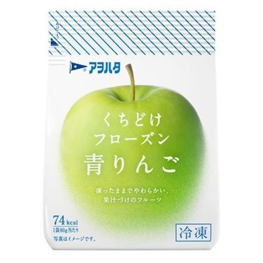 アヲハタ くちどけフローズン 青りんご 80g | イオン九州のネットスーパー