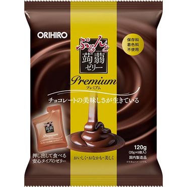 オリヒロ ぷるんと蒟蒻ゼリープレミアム チョコレート 6個入 | イオン