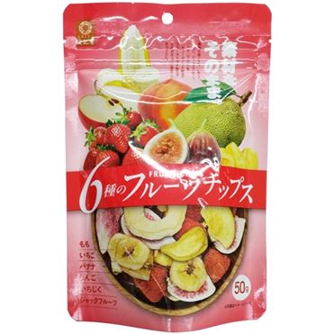 果物 chiro6 CHARIS 6種のフルーツチップス 50g | イオン九州のネットスーパー