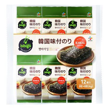 CJフーズジャパン bibigo韓国味付のり 12袋入（8切×8枚） | イオン九州