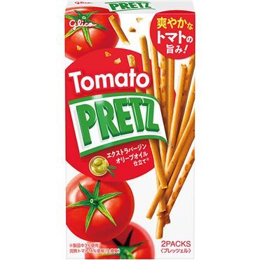 53g 2 おうちでイオン イオンネットスーパー グリコ トマトプリッツ 53g(2パック入)