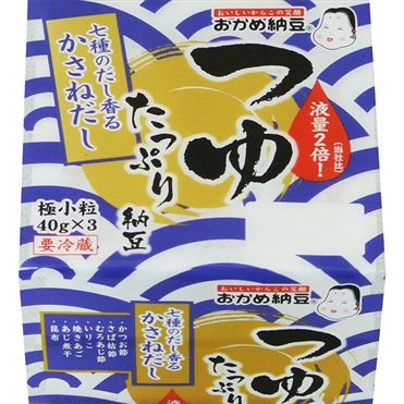 タカノ つゆたっぷり納豆 40g×3個組 たれ付 | イオン九州のネットスーパー