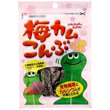 おうちでイオン イオンネットスーパー 上田昆布 梅カムこんぶ しそ梅味 10g
