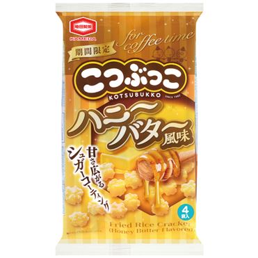 亀田 こつぶっこ ハニーバター風味 4袋入り（72g） | イオン九州の