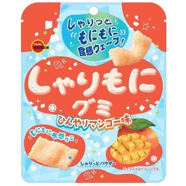 ブルボン しゃりもにグミ ひんやりマンゴー味 57g