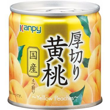 おうちでイオン イオンネットスーパー カンピー 国産厚切り黄桃 195g