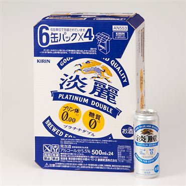 ケース販売】キリン 淡麗プラチナダブル 500ml×24缶 | イオン九州の