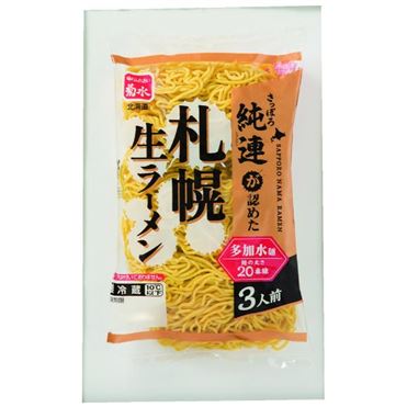 菊水 さっぽろ純連が認めた札幌生ラーメン 3人前（めん110g×3