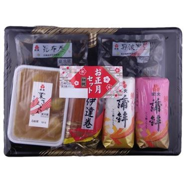 北海道 お正月セット 紀文 お正月セット椿 北海道 トレー 4種4品（紀文食品）の口コミ