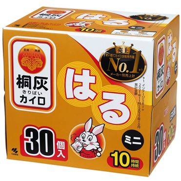 小林製薬 桐灰カイロ はる ミニ 30個入 | イオン九州のネットスーパー