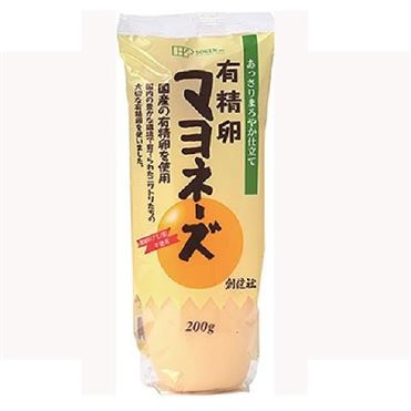 マヨたま おうちでイオン イオンネットスーパー 創健社 有精卵マヨネーズ 200g