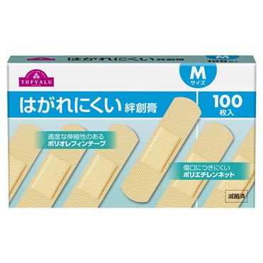 トップバリュ 絆創膏 Mサイズ 100枚 | イオン九州のネットスーパー