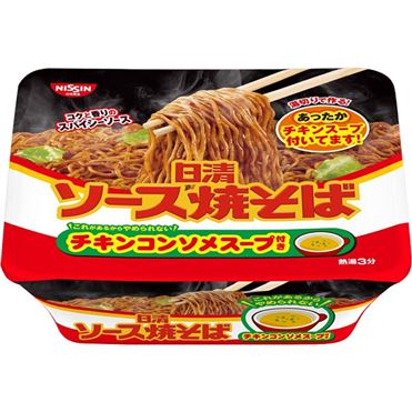 日清 ソース焼そばカップ チキンスープ付き 104g | イオン九州のネット