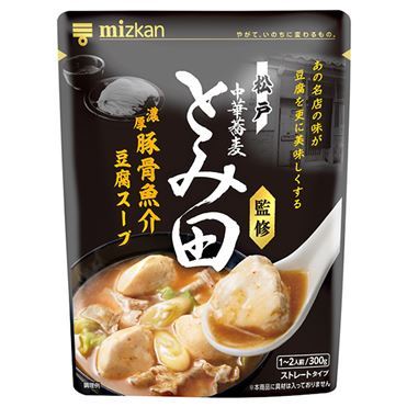 みみちゃん2袋 国産牛・豚2袋 甘酢いか軟骨2袋 たこトバ 45ｇ1袋 ミツカン 中華蕎麦とみ田監修 濃厚豚骨魚介 豆腐スープ