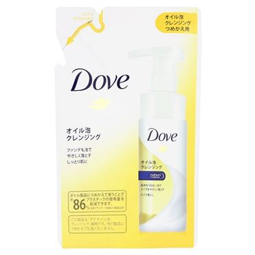 おうちでイオン イオンネットスーパー ユニリーバ ダヴ オイル泡クレンジング つめかえ用 130ml おうちでイオン イオンネットスーパー ユニリーバ ダヴ オイル泡クレンジング つめかえ用 130ml