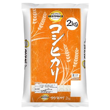 トップバリュベストプライス コシヒカリ2kg【お1人様1注文につき1点