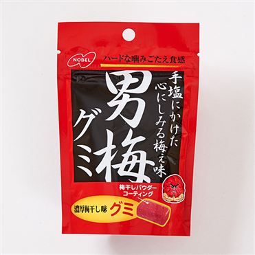 おうちでイオン イオンネットスーパー ノーベル 男梅グミ 38g おうちでイオン イオンネットスーパー ノーベル 男梅グミ 38g