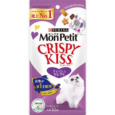 ネスレ日本 モンプチ クリスピーキッス フィッシュセレクト 30g(小袋10