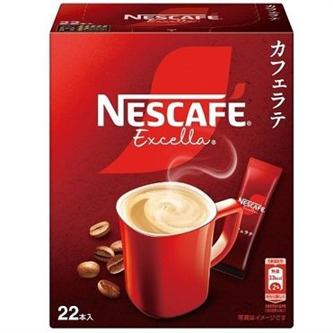 ネスレ ネスカフェ エクセラ ステックコーヒー カフェラテ 22本入