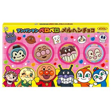 不二家 アンパンマンペロペロメルヘンチョコ 4本入 | イオン九州の