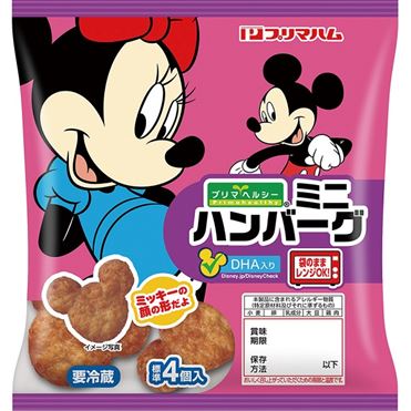 おうちでイオン イオンネットスーパー プリマ ミニハンバーグ 標準4個入 ミッキー 64g おうちでイオン イオンネットスーパー プリマ ミニハンバーグ 標準4個入 ミッキー 64g