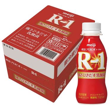 おうちでイオン イオンネットスーパー ケース販売 明治 R 1ドリンクタイプ 112ml 12本