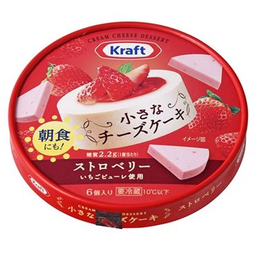 森永 クラフト 小さなチーズケーキ ストロベリー 90g（6個入