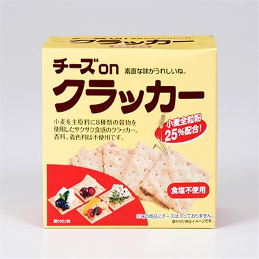 おうちでイオン イオンネットスーパー チェスコ チーズonクラッカー 食塩不使用 5枚 4袋入