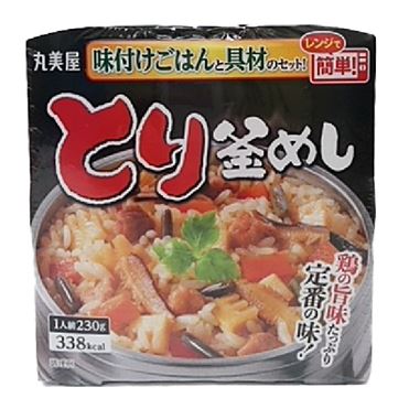 丸美屋 とり釜めし 味付けごはん付き 230g | イオン九州のネットスーパー