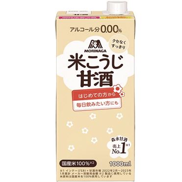 おうちでイオン イオンネットスーパー 森永 米麹甘酒 1000ml