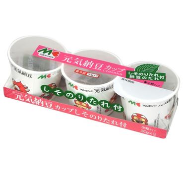 マルキン 元気納豆 カップ 30g×3個組 | イオン九州のネットスーパー