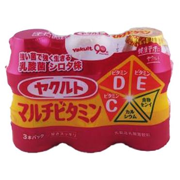 ヤクルトマルチビタミン 80ml×3本入 | イオン九州のネットスーパー ヤクルトマルチビタミン 80ml×3本入 | イオン九州のネットスーパー