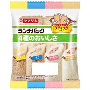 ヤマザキ ランチパック 4種のおいしさ 1パック | イオン九州のネット