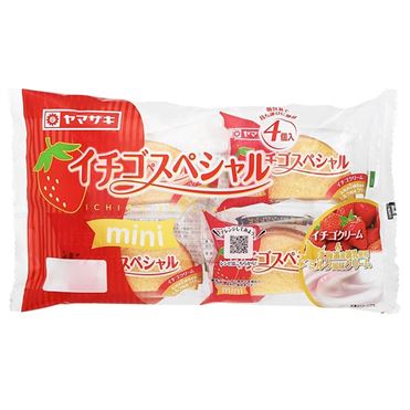 おうちでイオン イオンネットスーパー ヤマザキ イチゴスペシャルミニ 4個入
