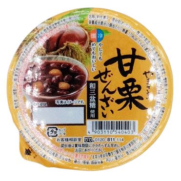 甘栗ぜんざい