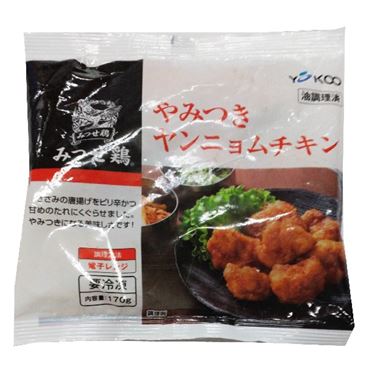 やんにょむ ヨコオ みつせ鶏 やみつきヤンニョムチキン【-18℃】 170g | イオン九州
