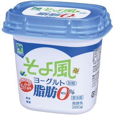 やまぐち県酪 そよ風ヨーグルト脂肪0% 380g | イオン九州のネットスーパー