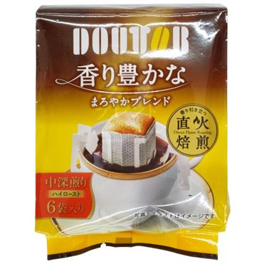 香り豊かなまろやかブレンド ドトール 香り豊かな まろやかブレンド 6袋入 | イオン九州のネット