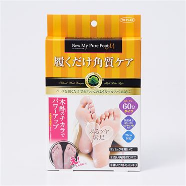 東京企画販売 履くだけ角質ケア ニューマイピュアフット M 両足用1回分
