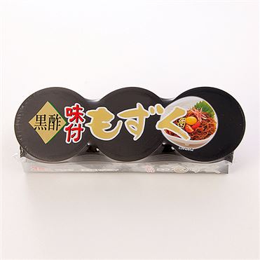もずく酢 八葉水産 味付もずく 三杯酢 - (3個) [冷凍]