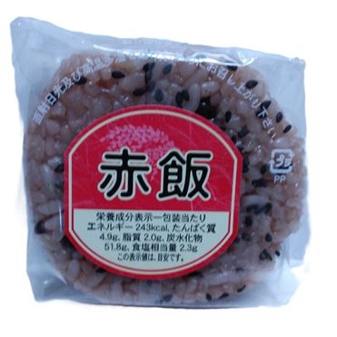 12：00～18：00の配送限定】ヤマキフーズ 赤飯おむすび 1個 | イオン