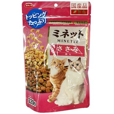 スマック ミネット ささみ添え 220g【猫用】 | イオン九州のネットスーパー