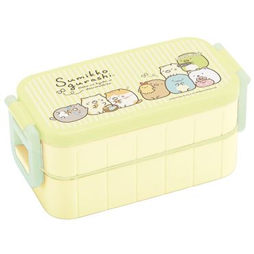 おうちでイオン イオンネットスーパー スケーター タイトランチボックス2段 すみっコぐらし 600ml