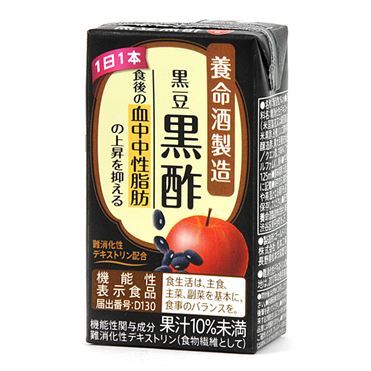 養命酒製造 黒豆黒酢 125ml | イオン九州のネットスーパー