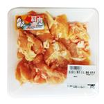 国産 若どり肩肉（むね）唐揚.焼肉用（解凍品）300g（100gあたり（本体）128円）