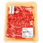 国産 牛肉（交雑種）かたローススライス（解凍） 190g（100gあたり（本体）580円）