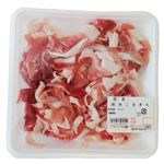 国産豚肉小間切 170g（100gあたり（本体）138円）