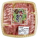 国産牛肉（交雑種）焼肉盛り合わせ3種 ばら（解凍）、もも、かたロース 380g（100gあたり（本体）652.7円）